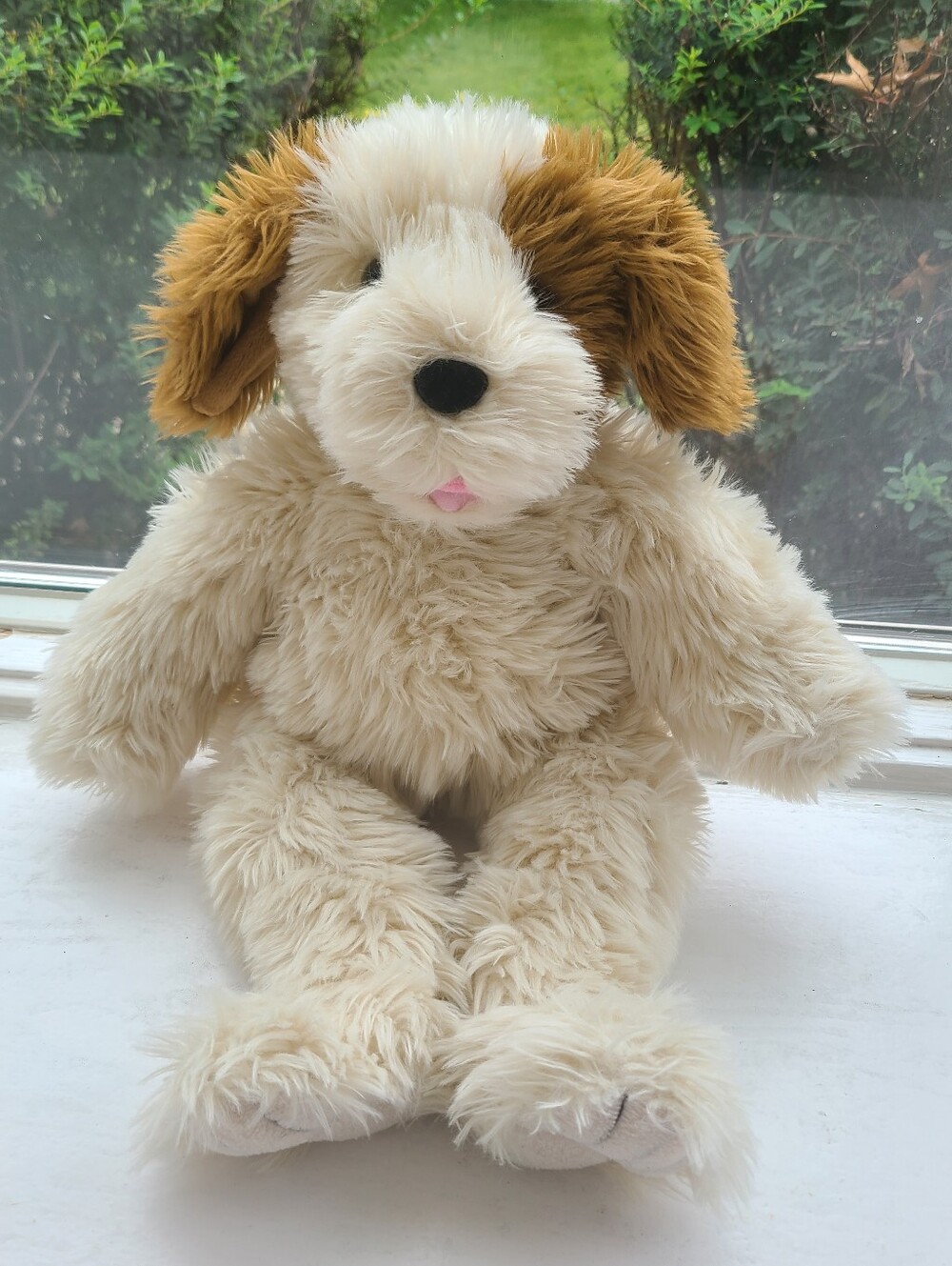 🐶 Build-A-Bear Vintage Retired 2001 Shaggy Fluffy Puppy Dog Plush